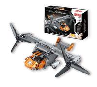 Mould King 15043 Transporte De Avión De Caza De Pescado Con Control Remoto