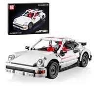 Mould King 15063 Technik Speed Champion 911 Coche deportivo Bloques de construcción con motor de retroceso Coche de carreras Bloques de construcción Coche modelo para coleccionar Para fans Adultos