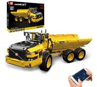 Mould King 17010 Technik 1888+PCS - Volquete articulado con motor para adultos (6 x 6 aplicaciones)