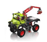 Mould King 17038 Offroad Ingeniería Camión Grúa Klemmbausteine 2002pcs Juguete B