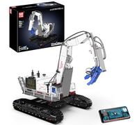 Mould King 17062 Technik - Máquina de demolición de edificios, 4195 piezas, vehículo oruga teledirigido, kit de construcción, juguete de construcción, bloques de construcción, juego de construcción
