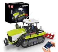 Mould King 17093 - Kit de construcción de tractor de tractor de orugas, diseño auténtico y práctico, gran regalo de cumpleaños de menta para adultos a partir de 14 años (más de 1357 piezas)