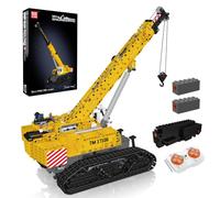 Mould King 17106 - Kit de grúa oruga teledirigida, 1984 piezas | Gran modelo de vehículo de construcción técnica para adultos