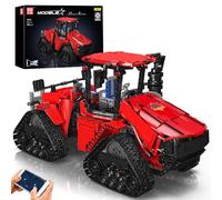 Mould King 18020 Tractor Technic con Control Remoto - Tractor de Orugas con 4 Motores, Sistema Neumático y Control por App, Juego de Construcción para Adolescentes y Adultos (1698 Piezas)