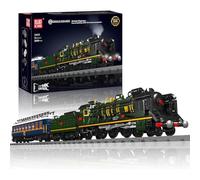 Mould King 19015T Técnica Remolque Camión Kit, Moc teledirigido Modelo con Control de aplicación, función neumática, 3399 Piezas de Bloques de construcción de Camiones para Adultos y Adolescentes a