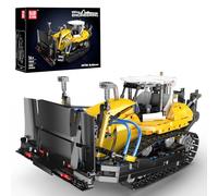 Mould King 19019 Technik Bulldozer - Juego de construcción de cadena estática, bloques de sujeción para adultos y jóvenes (1200 piezas)