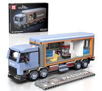 Mould King 24071 Bloques de sujeción para camión, maqueta, bloques de construcción, contenedores, camiones, autocaravanas, MOC, modelos coleccionables, regalos para adultos (615 piezas)