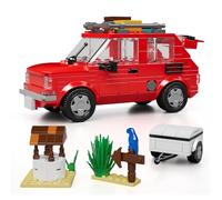Mould King 24074 Bloques de Abrazadera de Coche 126P con Accesorios Camping Juguete Modelo Coche Kit Moc Juego de Construcción Regalo para Adultos y Adolescentes (393 Piezas)