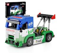 Mould King 24095 Bloque de construcción de modelo de camión de carreras, técnica creativa, bloques de sujeción para camión de carreras, juego de bloques de modelo de coche, camión de carreras adecuado