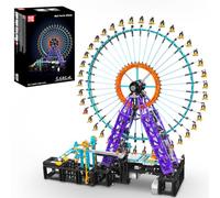 Mould King 26018 Technical Noria Kit de construcción de noria para adultos | Juguete de construcción con motor, kit de construcción de carrusel mecánico, kit de construcción de exhibición colector