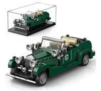 Mould King 27105 - Juego de construcción de coche vintage, kit de bloques de construcción de modelo Roadster clásico de lujo abierto para niños, adolescentes y adultos (más de 320 piezas)