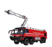 Mould King camión de bomberos de aeropuerto - Serie de bomberos Mould King 19004