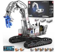 Mould King Juegos de construcción de excavadora de ingeniería, 17062 grandes kits de construcción RC con control remoto por aplicación, modelo de vehículos de construcción STEM para adultos (4195