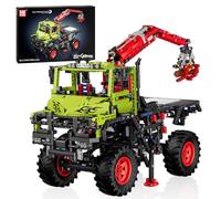 Mould King Kit de construcción para camión todoterreno con motor, 2002 piezas, juguete STEM para niños a partir de 14 años y adultos, kit técnico (17038)