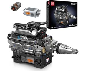 Mould King Motor 10205 - Serie de motores V12 de Mould King