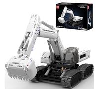 Mould King Technic - Excavadora motorizada con control remoto, excavadora de orugas con aplicación Bluetooth, juego de construcción 3195 piezas para adolescentes y adultos