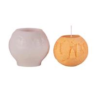 Moule à Bougie Boule de 3D - Moule Boule Silicone | Fabrication Bougies Fait Main - Bougie Sphère, Idéal pour Bougies Artisanales, Résine, Savon, Décoration et Artisanat