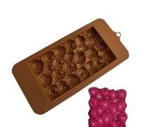 Moule à chocolat aux fraises - Moules en silicone aux fraises pour le chocolat | Moules de cuisson multifonctionnels, Moules multifonctionnels bonbons pour gâteaux au chocolat