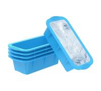 Moule À Glaçons Brique - Lot De 5 Bacs Grande Capacité, Machine À Bloc De Glace 25 Cm | Silicone Flexible Pour Refroidissement | Pour Cuisine Maison Restaurant Pique-Nique