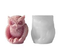 Moule De Fabrication De Bougies En Forme De - Silicone Moules Et Mèches De Bougies | Silicone Cylindriques Pour Décoration | Débutants Amoureux Des Animaux Moulage Statue Animale Famille Couple