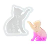 Moule En Silicone Lapin Pour Bougie, Moule Lapin De Pâques - Moules D'argile De Moule De Bougie De Lapin De Pâques,Moules En Résine De Lapin De Chat, Moules D'animaux, Moules De Fabrication De Bougies