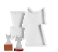 Moule Esthétique De Fabrication De Bougies Silicona - Forme de Bougie en Silicone Pour Artisanat, Moule pour Bougies Personnalisées | Accessoire de Création de Bougies, Accessoire Pour