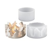 Moule Pour Bougie Tealight Chauffe-Plat - Moule de coulage en silicone pour lapin de Pâques | Pièce Maîtresse pour Table,Pour Salon Chambre Cuisine Maison Appartement Balcon Jardin Terrasse Patio