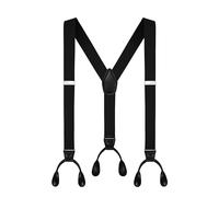 Moulen Tirantes elásticos ajustables para hombre con espalda en Y de 1.4 pulgadas de ancho