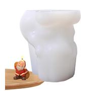 Moules À Bougies De Noël,Moulage En Résine 3D,Moule En Résine Et Béton Thème Noël | Pour Saison Des Fêtes Automne Hiver Anniversaire Décoration De Table Décoration De Maison Automne Hiver