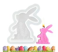 Moules De Pâques Pour Bougies, Moules À Savon En Forme De Lapin,Moules D'argile De Moule De Bougie De Lapin De Pâques - Moules En Résine De Lapin De Chat, Moules D'animaux, Moules De Fabrication De Bo