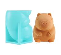 Moules En Silicone - Forme Capybara Démoulage Fa - Fabrication de Faveurs de Fête, Gâtea Remise de Diplôme et les