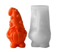 Moules Halloween 3D Gnome - Moules Artisanat Réutilisables Pour Chocolat | Fêtes Automnales Et Projets Créatifs Pâtisseries, Décorations, Cadeaux Mariage, Lutin, Thanksgiving, Créations