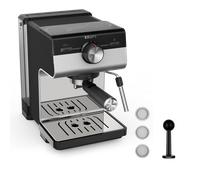 Cafetera express - Krups XP384E Authentic, 15 bares, Depósito 2 L