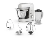 Moulinex Bake Partner, Kitchen Machine, potente amasadora planetaria de 1100 W, rendimiento duradero, kit de accesorios BakeGood, QA521B25