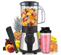 Moulinex Blend & Go, Batidora de vaso de 300W, Jarra de 1,3 L