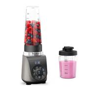 Moulinex Blend Up, Batidora Vaso 1000W 8 Programas Pica Hielo Gris