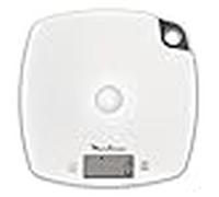 Moulinex bn1000 gris, blanco plaza báscula electrónica de cocina