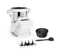Moulinex Companion Cooking, Robot de cocina, 12 Programas Automáticos, Modo Manual, 3 L de Capacidad, Blanco