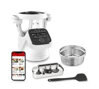 Moulinex Companion XL, Robot de cocina, 12 programas automáticos, 3 L, 1500 W, 6 accesorios, Blanco