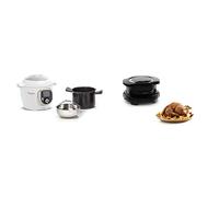 Moulinex Cookeo CE851A Robot de cocina, 6 modos de cocción, programable + Extra Crisp EZ1508 Tapa accesorio para Cookeo, 4 funciones automáticas, asa, cocina al grill, fríe con aire y postres