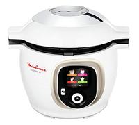 Moulinex Cookeo CE851A - Robot de Cocina, alta Presión, 6 Modos Cocción, 150 recetas programadas y Bol Extraíble Antiadherente con, Capacidad hasta 6 raciones y fácil interfaz, Acero
