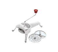 Moulinex Corta / Pela Alimentos Rojo, Acero Inoxidable, Blanco