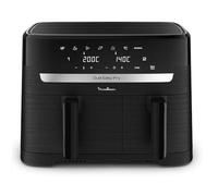 Moulinex Dual Easy Fry EZ901N Freidora de Aire Doble 8.3 L Independiente 2450W Negra