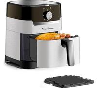 Moulinex Easy Fry 4,5 L Freidora de Aire 2 en 1 para Freír o a la Parrilla, Pantalla Digital Táctil, 16 Programas, Gran Capacidad, Hasta 6 personas, EZ501A