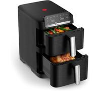 Moulinex Easy Fry Crispy Stack Dual, Freidora de Aire 10L con doble cesta