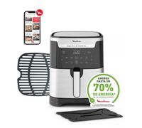 Moulinex Easy Fry & Grill XXL Sencillo Independiente Freidora de aire caliente Negro, Acero inoxidable