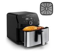 Moulinex Easy Fry Mega, freidora de aire, capacidad extra grande 7,5 L, hasta 8 personas, 8 programas preestablecidos, tamaño compacto, aplicación con recetas, lavable en lavavajillas, EZ855D