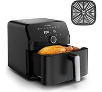 Moulinex Easy Fry Mega, Freidora de aire, 7,5 L Capacidad XL, 8 Programas, Diseño Compacto, Modelo EZ8558F0