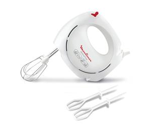 Moulinex Easy Max HM2501B1 - Batidora Amasadora de 200 W con 5 Velocidades. Incluye varillas batidoras y amasadoras