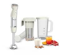 Moulinex Easy Milker & Quickchef+, Robot de hacer leche vegetal con batidora de mano, Cuchillas Powelix, 20 velocidades